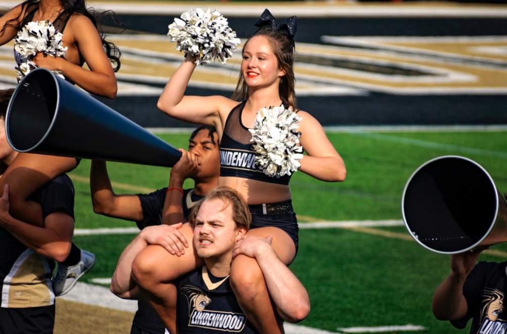 A picture of John Samson during a football game